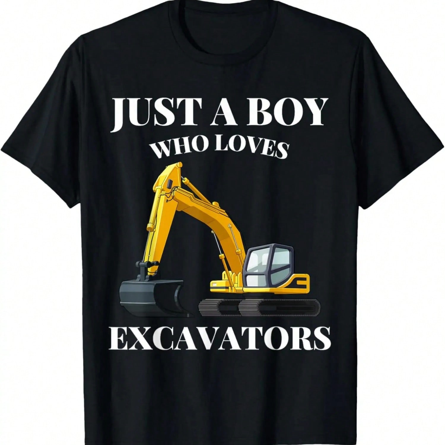 Just A Who Loves Excavators Construction Vehicle Lover T-Shirt S разноцветный