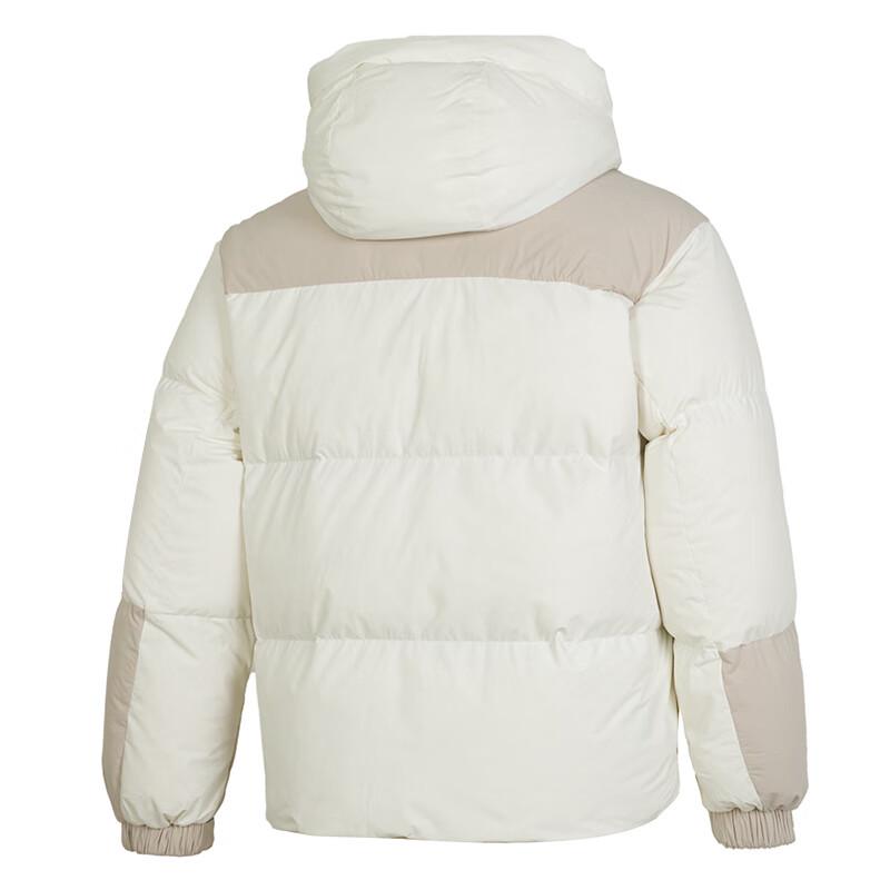 New Balance Unisex Spliced Hooded Down Jacket