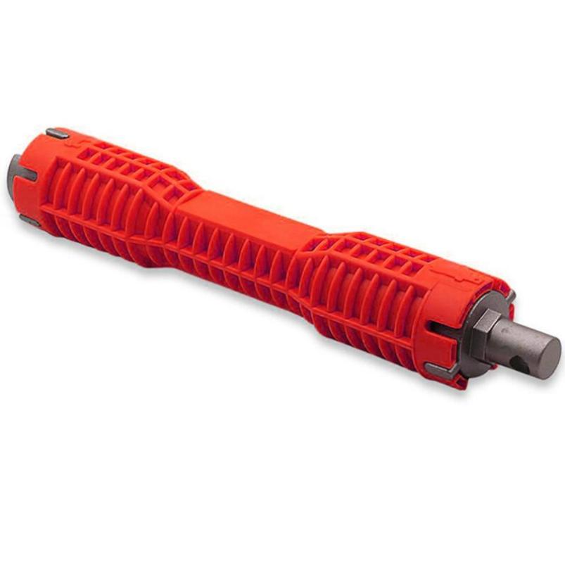 מפתח ברגים להתקין ברז וכיור מפתח ברגים מתכוונן לצינור מים כפול ראש סט מפתח אלן כלים