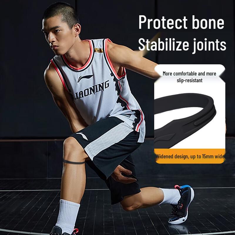 Li-Ning Professional Patella Knee Support Straps (Pair) One Size