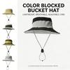 Quick Dry Sun Hat Wide Brimmed Lightweight Foldable For Outdoor Hiking Fishing Beach Activities