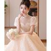 Small Dress High-end Light Luxury Dress Women's 1011 New Adult Ceremony Graduation Ceremony Advanced Sense Art Test Fairy Evening Dress