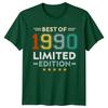 Best Of 1990 Unisexs T Shirt 36th Birthday Gift Limited Edition
