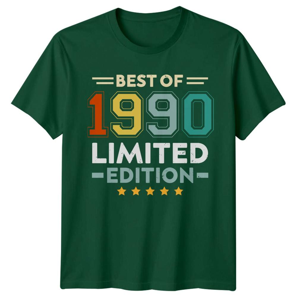 Best Of 1990 Unisexs T Shirt 36th Birthday Gift Limited Edition S