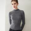 Women's Slim Fit Cashmere Sweater - Half-High Neck, 100% Pure Cashmere, Seamless, Versatile Autumn/Winter Base Layer