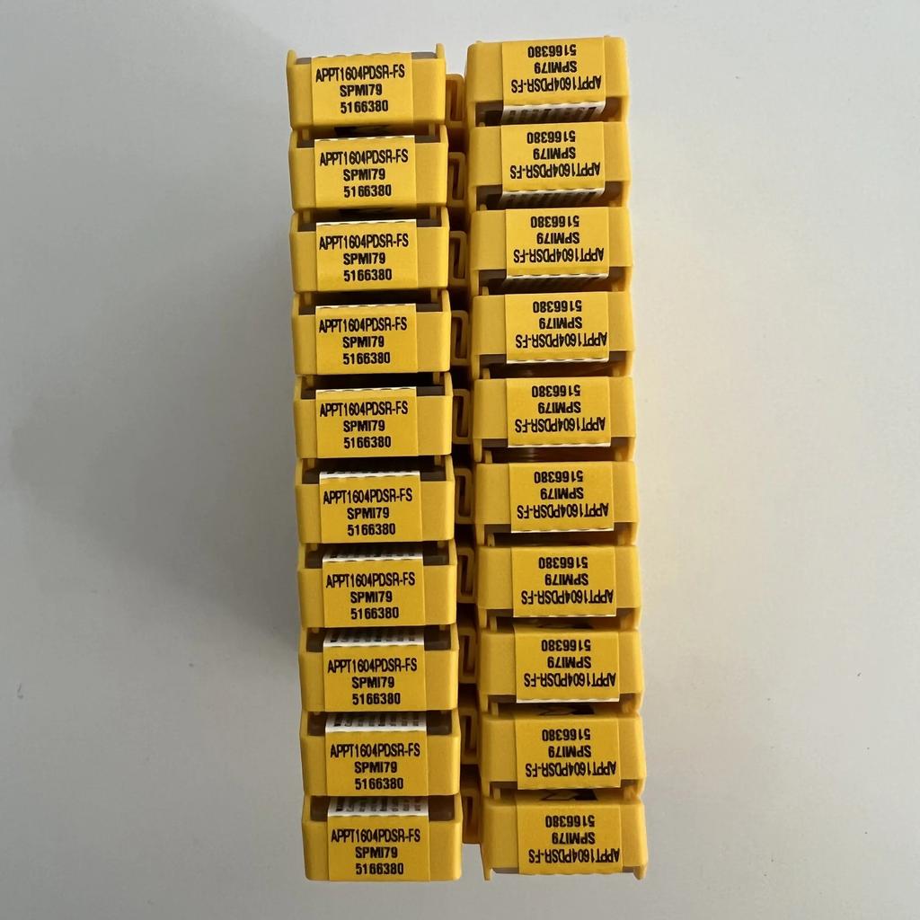 Original / APPT1604PDSR-FS SPMI79  /  Industrial Indexable Carbide Inserts 10 Pcs