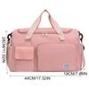 Sturdy Travel Luggage Bag Foldable Large Capacity Handbag Shoulder Bag Nylon Duffle Bag  Girl