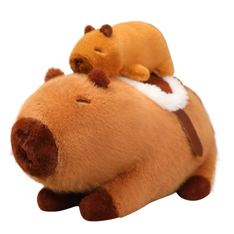 Soft Adorable Plush Capybara Toy For Kids Featuring High Quality Long Fur Material