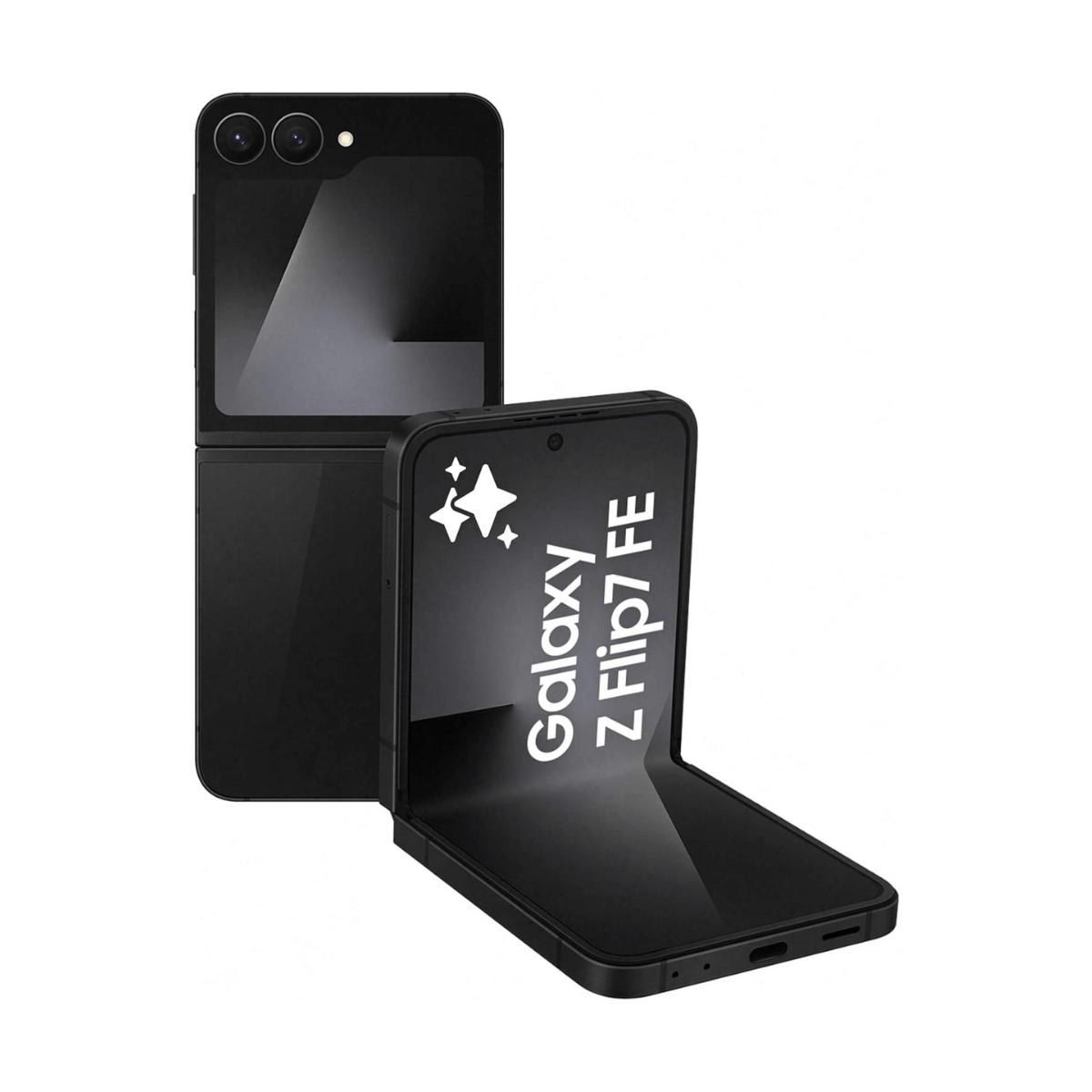 Samsung Galaxy Z Flip7 FE Smartphone 8GB RAM 128GB Schwarz schwarz