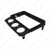 2015-2018 Mitsubishi V3 Lingyue 9-inch Android Navigation Panel Bezel, Titanium Finish