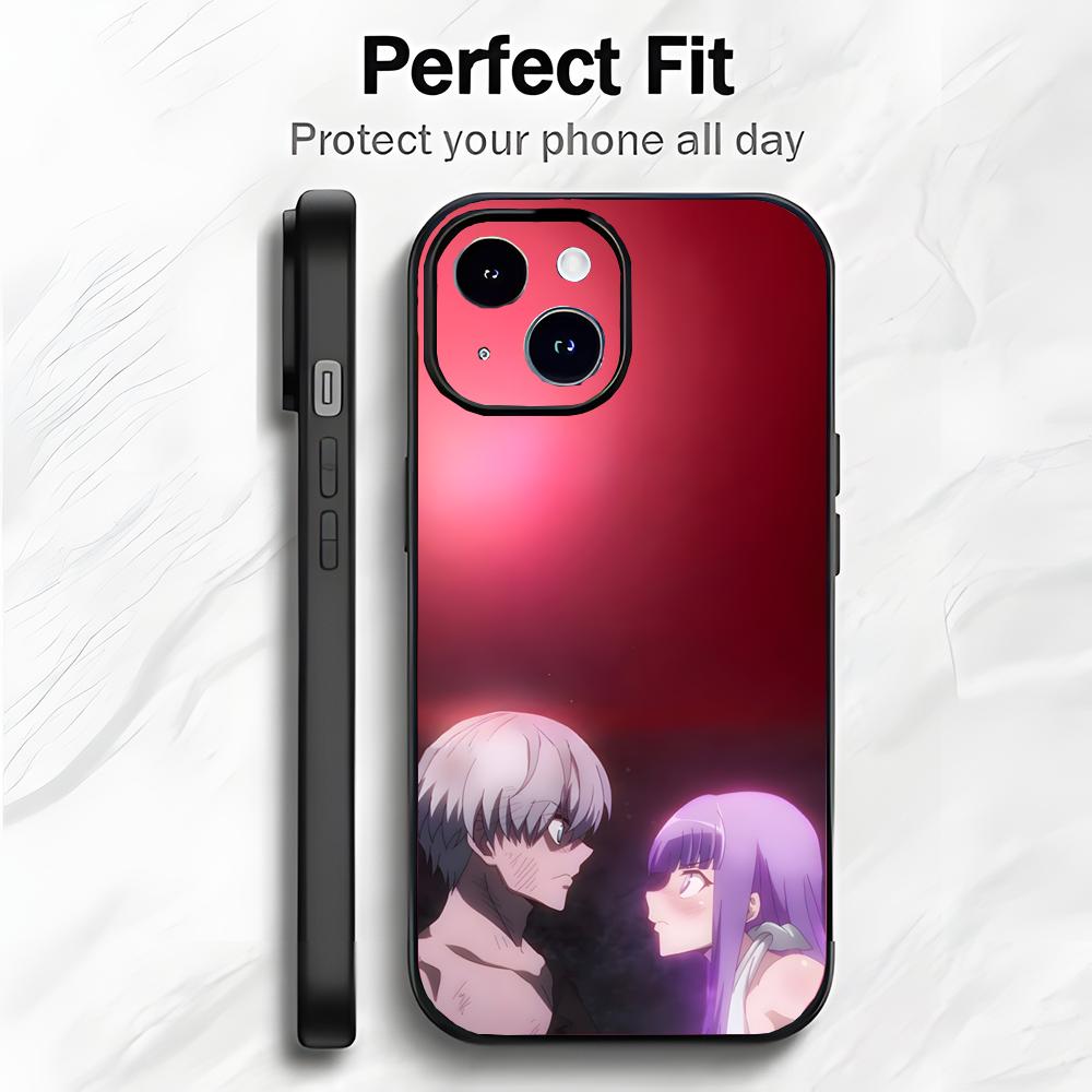 Dark Japanese Anime R-Ragna Crimson Phone Case Phone Case Soft Packaging Lightweight For iPhone17 16 15 14 13ProMax