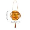 Intricate Weaving DIY Festival Lantern Bright LED Handheld Bamboo Woven Ornament  Kids Craft