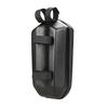 Bolsa para bicicleta impermeable rígida para manillar de bici plegable o scooter eléctrico
