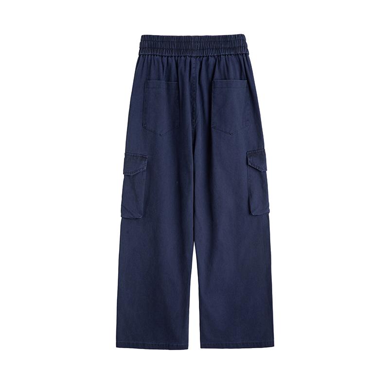 2025 Spring Autumn Men Classic Cotton Cargo Pants Men Loose Fit Oversized Pants Male Joggers Streetwear Straight Trousers