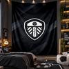 Wall Hanging Tapestry Leeds United Print Cloth for Living Room Bedroom Home Decor