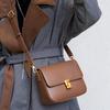 Trendy Autumn/Winter Women's Genuine Leather Tofu Bag - Elegant, High-Quality Shoulder and Crossbody Design