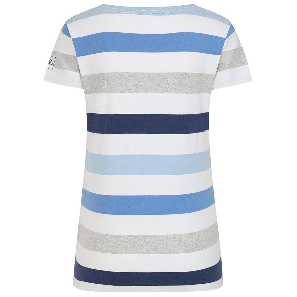 Lazy Jacks Womens/Ladies Multi Stripe Breton Top