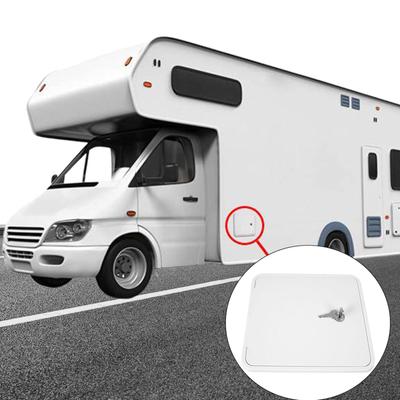 Electric Power Cord Cable Hatch Electrical Access Door 10x9inch Waterproof for RV Trailer