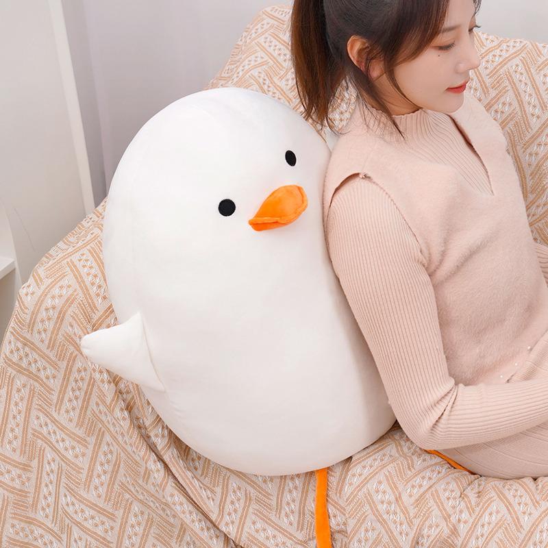 Soft Duck Plush Toy Cute Plushies Stuffed Animal Duck Throw Pillow Cushion Room Sofa Décor Cushion Kids Birthday Christmas Gift