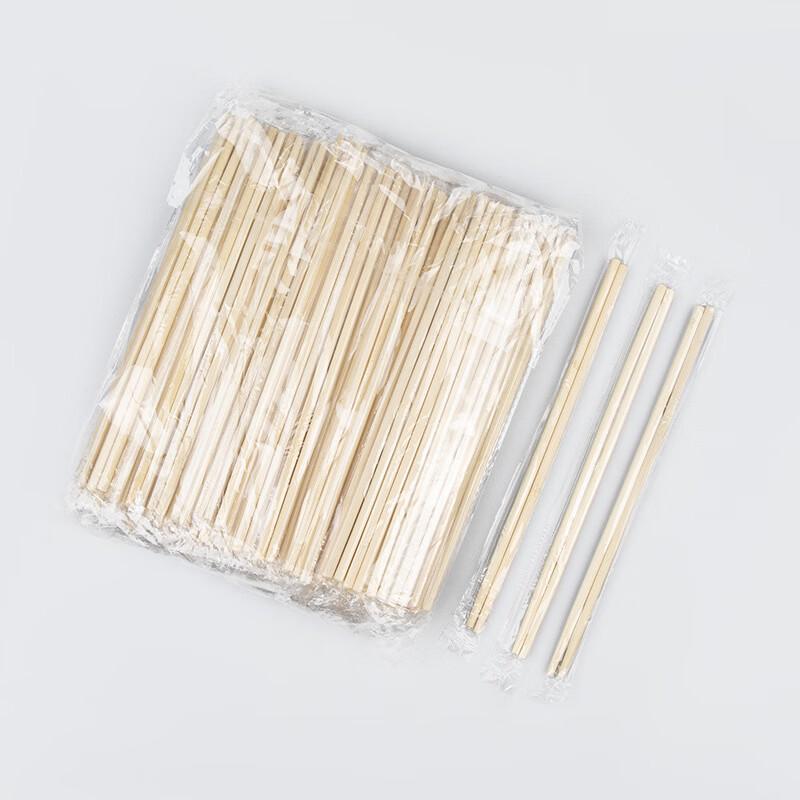 Individually Wrapped Natural Bamboo Disposable Chopsticks