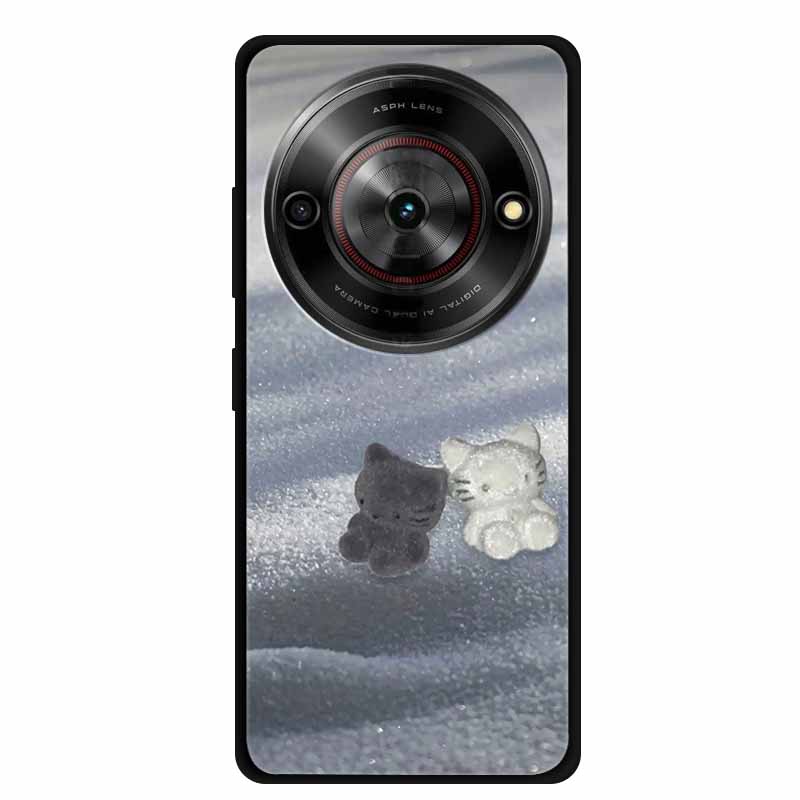 For ZTE Blade A75 Phone Case Luxury Silicone Phone Shield TPU Soft Back Cover Fashion Cool Cover for Funda ZTE A 75 5G Z2357N -ZTE Blade A75 5G
