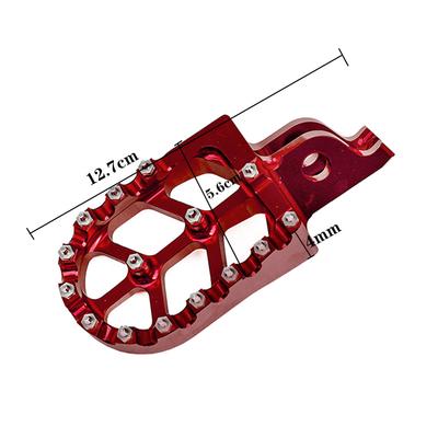 Motor CNC Voetsteunen Voetsteun Pedalen Voetsteun Voor YAMAHA YZ 65 85 125 250 125X 250X 250FX 450FX WR 250F 450F YZF WRF 250 450