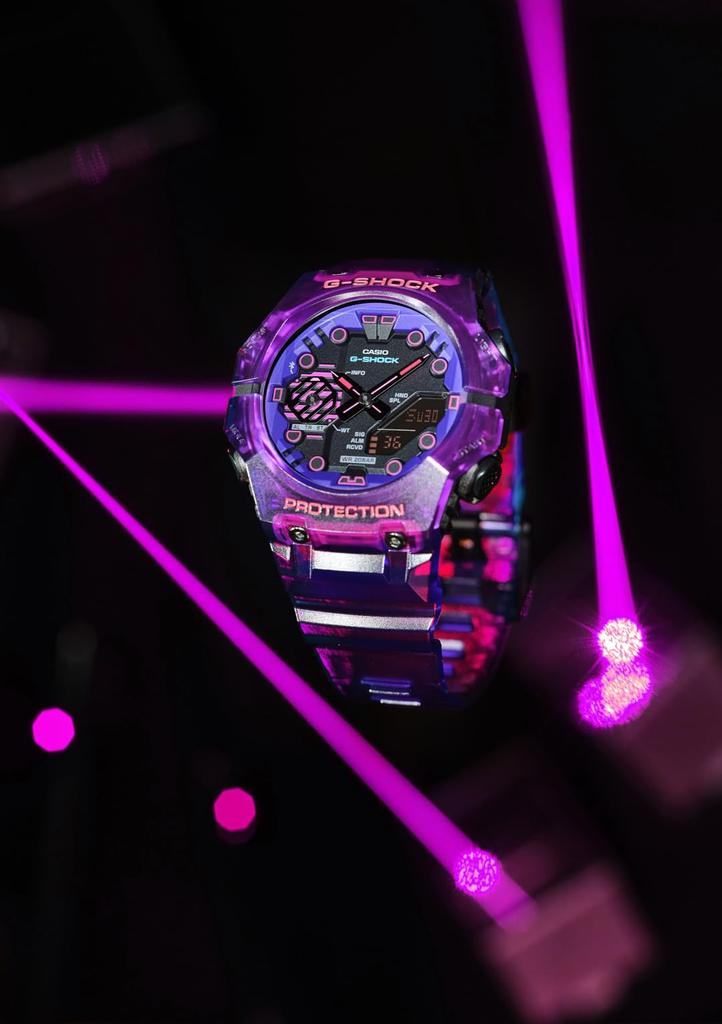 Casio Bluetooth Watch Purple G-Shock GA-B001CBRS-6AJF Men's