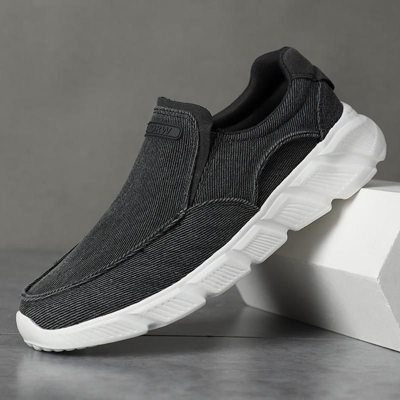 

Кроссовки Мужские Повседневные Холщовые Туфли Мужские Лоферы Дышащие Слипоны Балетки Мужские Вулканизированные Туфли Для Вождения Большого Размера Обувь для Ходьбы 39