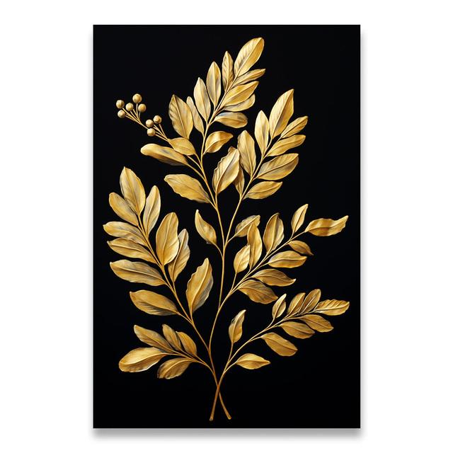 1pcs Canvas Painting Dark Golden Flower Wheat Canvas Painting Decorative Paintings Wall Decor Art Mural Wall Decoration for Home No Frame