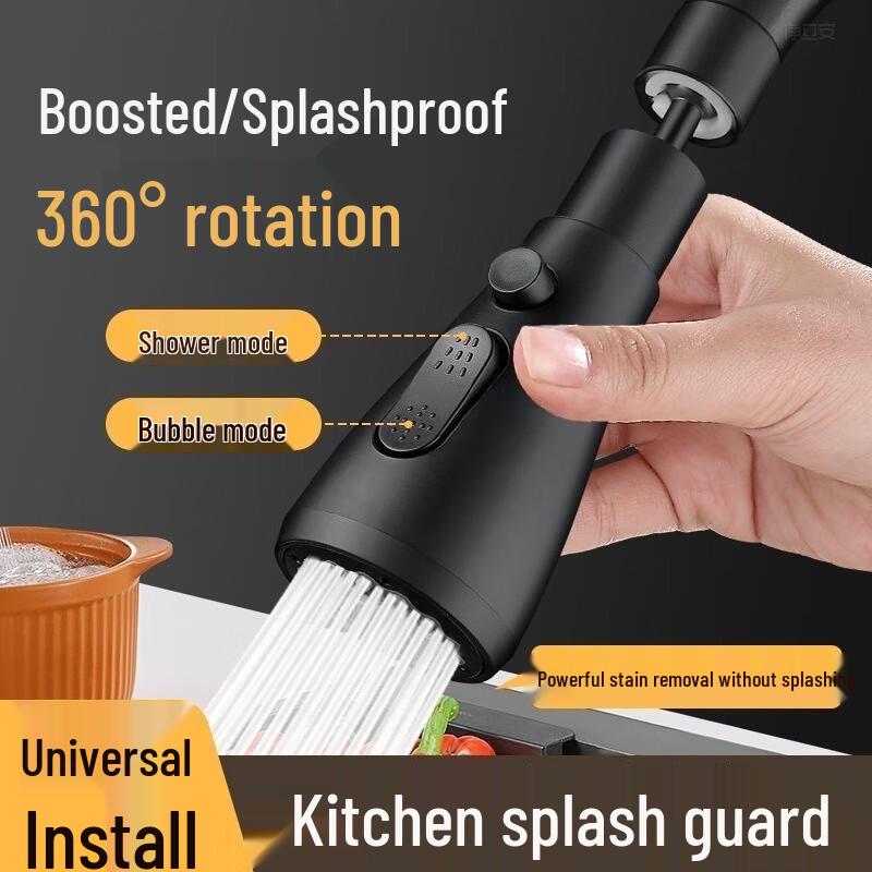 COOKSS Kitchen Faucet Extender with Swivel Sprayer