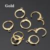 20pcs Stainless Steel Earring Hook French Earrings Earwire Ear Setting Base Accessories for Jewelry Making Components DIY Craft