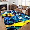 Custom Personalization Optimus Prime & Bumblebee Area Rug - Perfect For Kitchen, Bathroom,Laundry Room Decor Large Size Available,Gift All Seasons