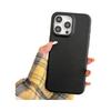 Niche High-end Sense Suitable for IPhone17 Solid Color Leather Pattern Apple 16 Mobile Phone Case 13 12 Soft Shell 11