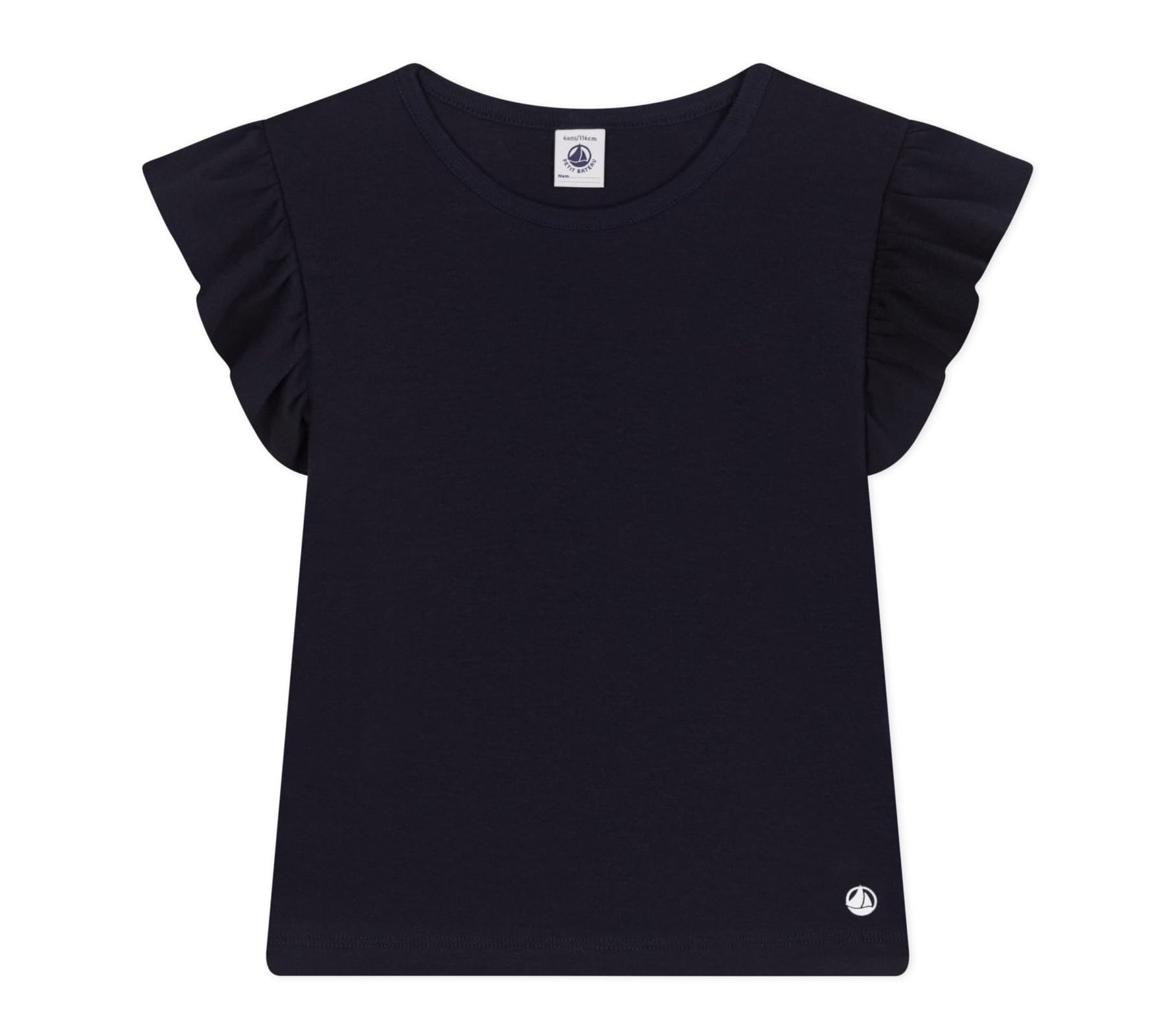 

Хлопок A09VRA Темно-синий 5 лет 110 см [Petit Bateau] футболка с коротким рукавом