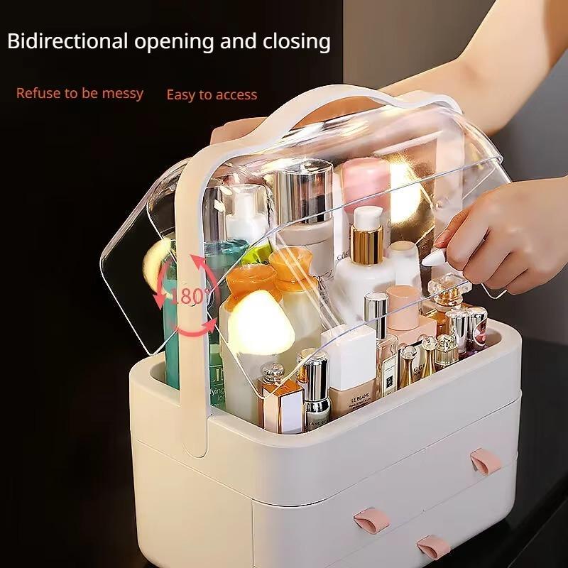 Radiant Youth Makeup Organizer Modern Cosmetic Organizer Makeup Storage Holder Display Make up Caddy Shelf Organization  Boxes