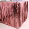 New Table Skirt Wedding Decoration Table New Year Easter Decoration For Home Birthday Party Decor Metal Rain Tinsel Table Skirt