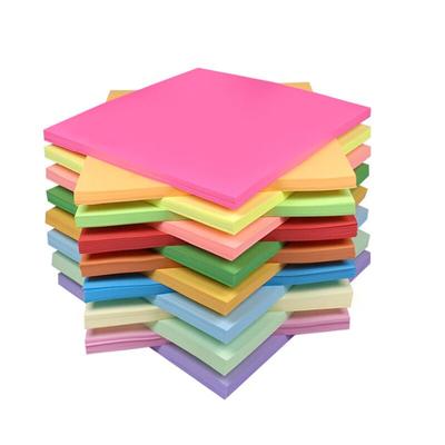 100 Stück quadratisches Origami-Papier, doppelseitig, einfarbig, Faltpapier, mehrfarbig, für Kinder, handgefertigt, DIY, Scrapbooking, Basteldekor, 15 x 15 cm
