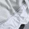 Oversized Pullover Sweatshirt met Lange Mouwen voor Dames Katoen Losse Jumpers Top Nep Twee Delen Ontwerp