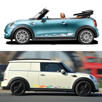 Car Stickers Graphics Racing Sport DIY Decor Decal Tuning Accessories for Mini Cooper S One JCW F56 F55 R55 R56 R60 F60 R61 F54