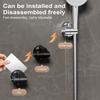 Shower Base Bracket with Hook Design Strong Adhesive Waterproof Handheld Shower Base Holder Replacement