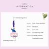 WOSTU New 925 Sterling Silver Funny Clown Charm Colorful Enamel Bead Pendant Fit Original Bracelet For Women Jewelry