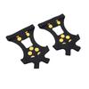 10 Tooth Outdoor Climbing Crampons Anti Slip Stainless Steel Mountaineering Ice Snow GripperM Size