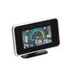 Car LCD Meter Digital Oil Pressure Voltage Water Temperature Gauge 3-in-1 Universal Instrument 9-36V for Car Truck SUV RV