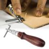 Adjustable Depth Stitching Groover Tool Adjustable Groover Notcher  DIY Leather Craft