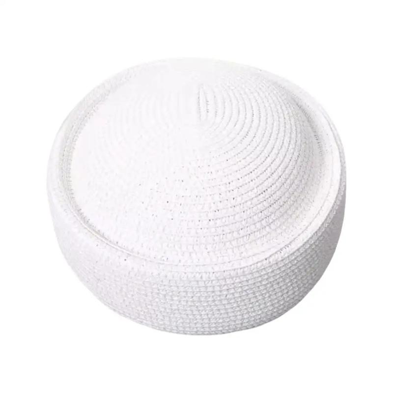 

2026 Summer Beret Sun Hats Retro Artistic Painter Breathable Straw Hat Women Circle Concave Straw Sun Hats белый
