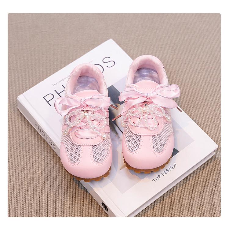 Girls  Breathable Mesh Sports Shoes - Soft Sole, Spring/Summer 2026 24