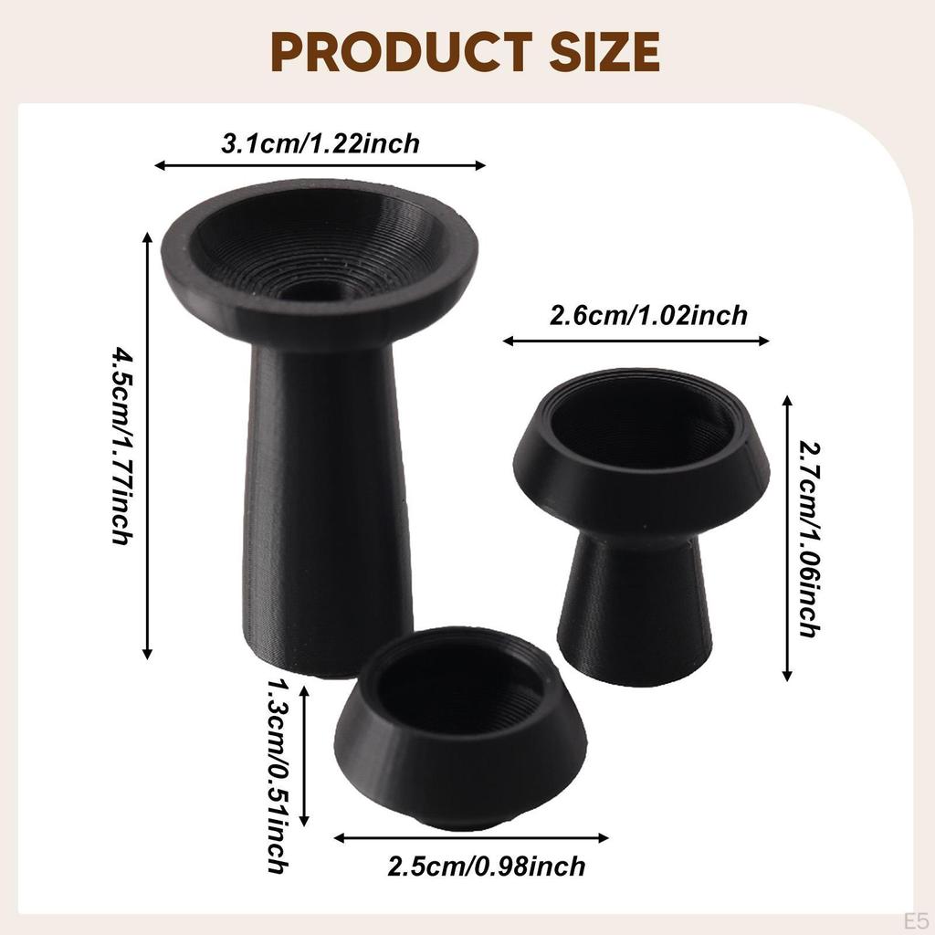 3 Stück 1/12 Blumentöpfe Puppenhauszubehör Dekorative Mini-Ornamente Puppenhaus-Einrichtung für