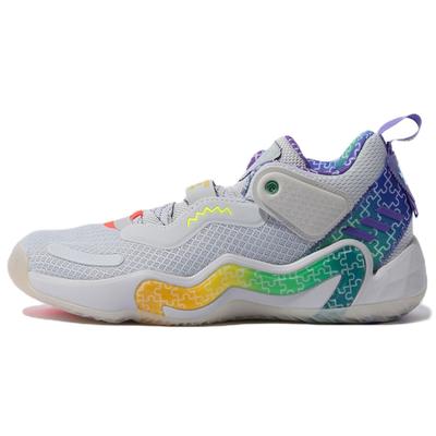 D.O.N. Issue #3 Grey Rainbow Sneakers GW3645