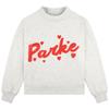BeatStreet Felpe Blu da Donna Manica Lunga Collo Alto Ricamo Stella Rossa Lettere Pullover Vintage Nuovi Top da Donna