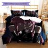 Gasai Yuno Pattern Bedding,Quilt Set Quilt Cover Pillowcase Home Birthday Gift (1 * duvet cover + 2 * pillowcase, without core)